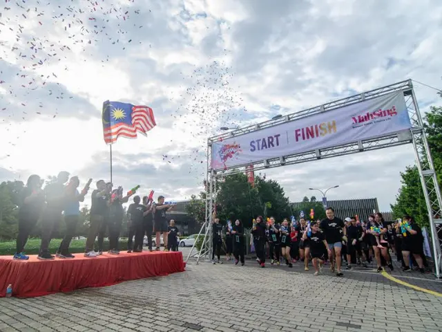 Charity marathon run event management JB City Centre